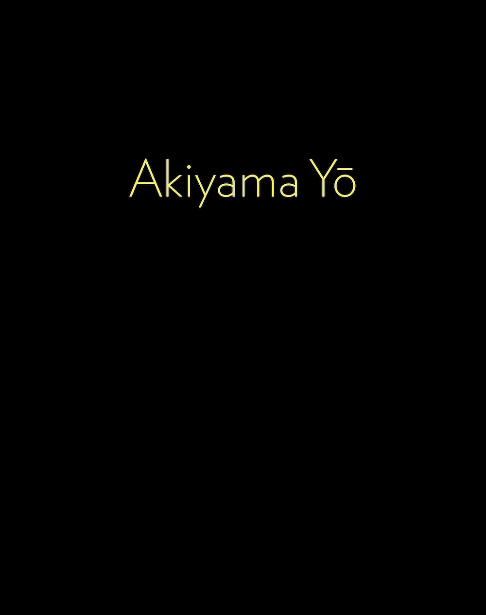 Akiyama Yo