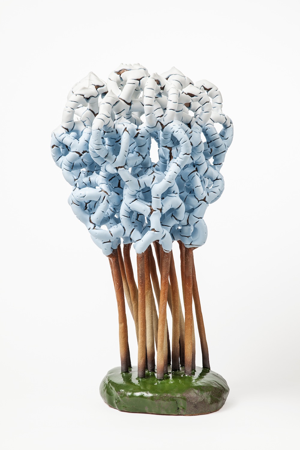 Turquoise and White Cloud, 2014