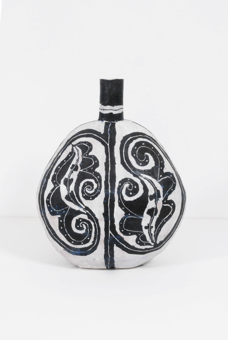 Flask with Up and Down Leaves, 2017 Flask with Up and Down Leaves, 2017