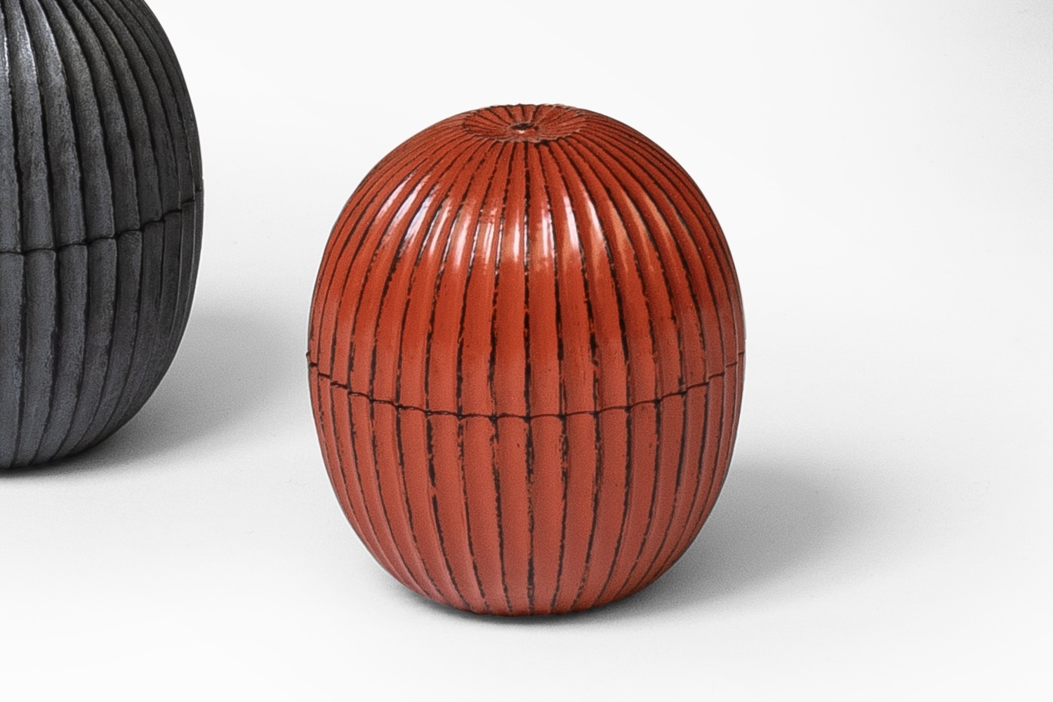 Tea caddy with ridges 019, 2019 Tea caddy with ridges 019, 2019