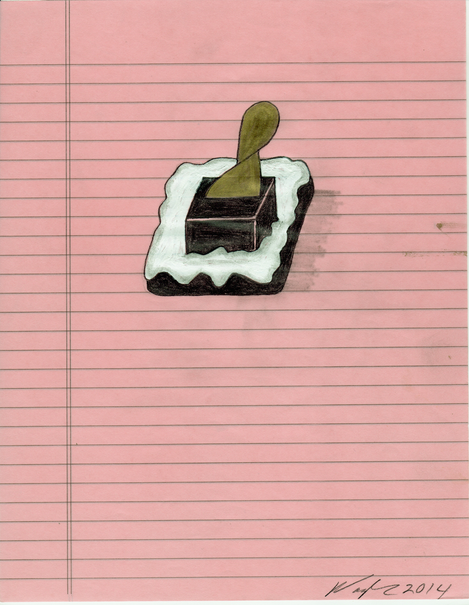 Untitled Drawing #105, 2014 Untitled Drawing #105, 2014