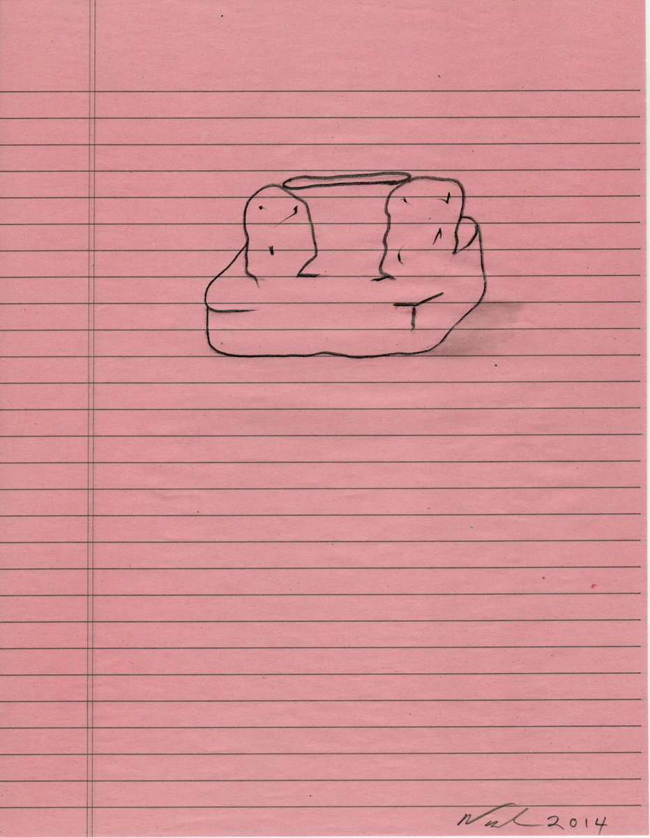 Untitled Drawing #104, 2014 Untitled Drawing #104, 2014