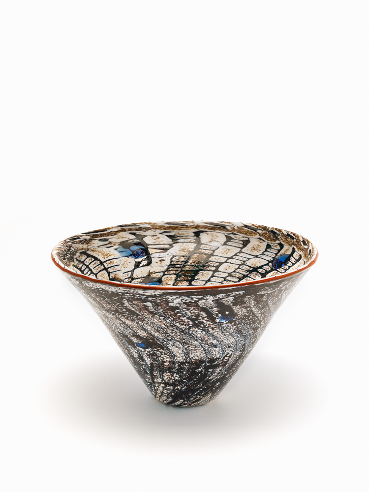 Murrine sporgenti in blu, 2001 Murrine sporgenti in blu, 2001